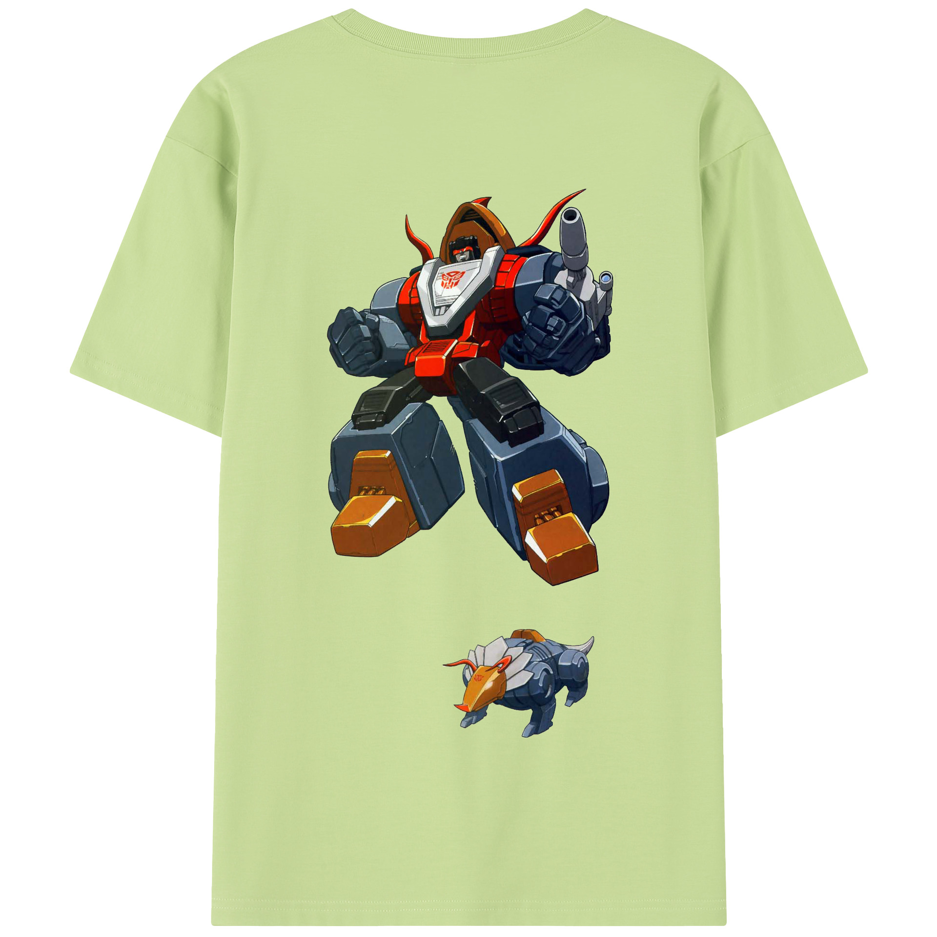 （画像用）  綿100％半袖Tシャツ（背面プリント）